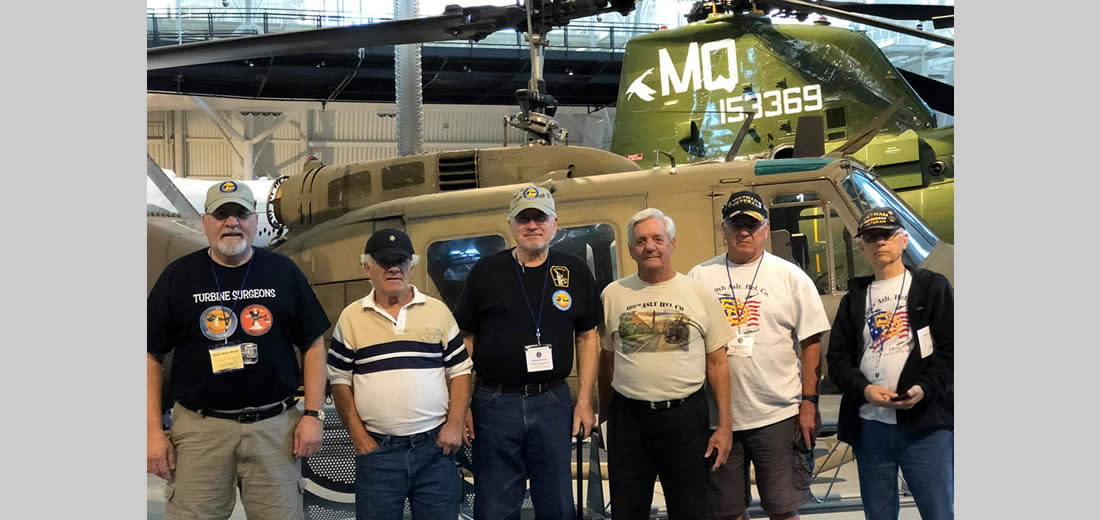 Helicopter Unit in museum decades after Vietnam