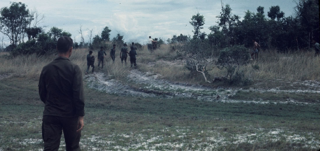 U.S. helicopter Unit in Vietnam